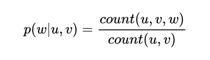 Trigram Language Model